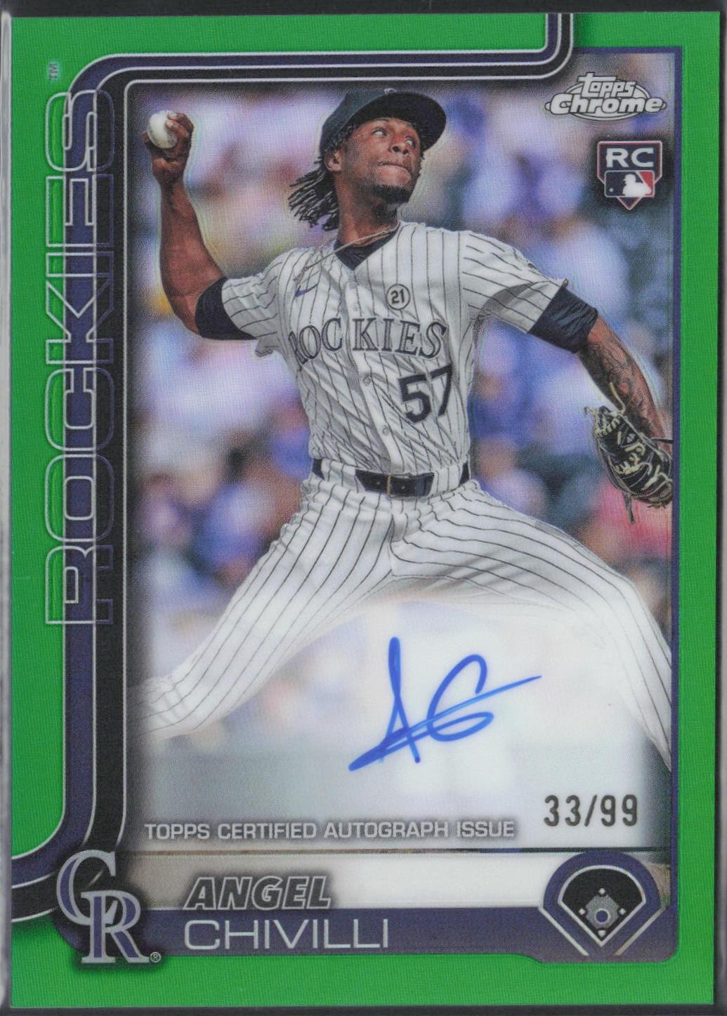 Angel Chivilli [Green Refractor] #RA-ACH