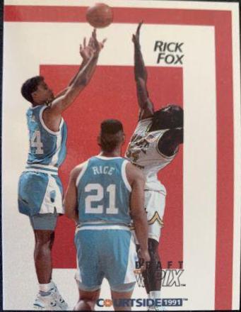 Rick Fox #21 Basketball Cards 1991 Courtside