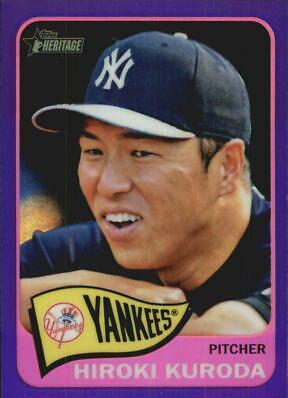 Hiroki Kuroda #30 Baseball Cards 2014 Topps Heritage Chrome