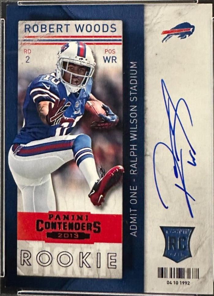 Robert Woods [Foot Up Autograph] #231