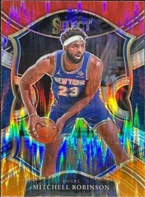 Mitchell Robinson #9 2020-21 Panini Select Basketball