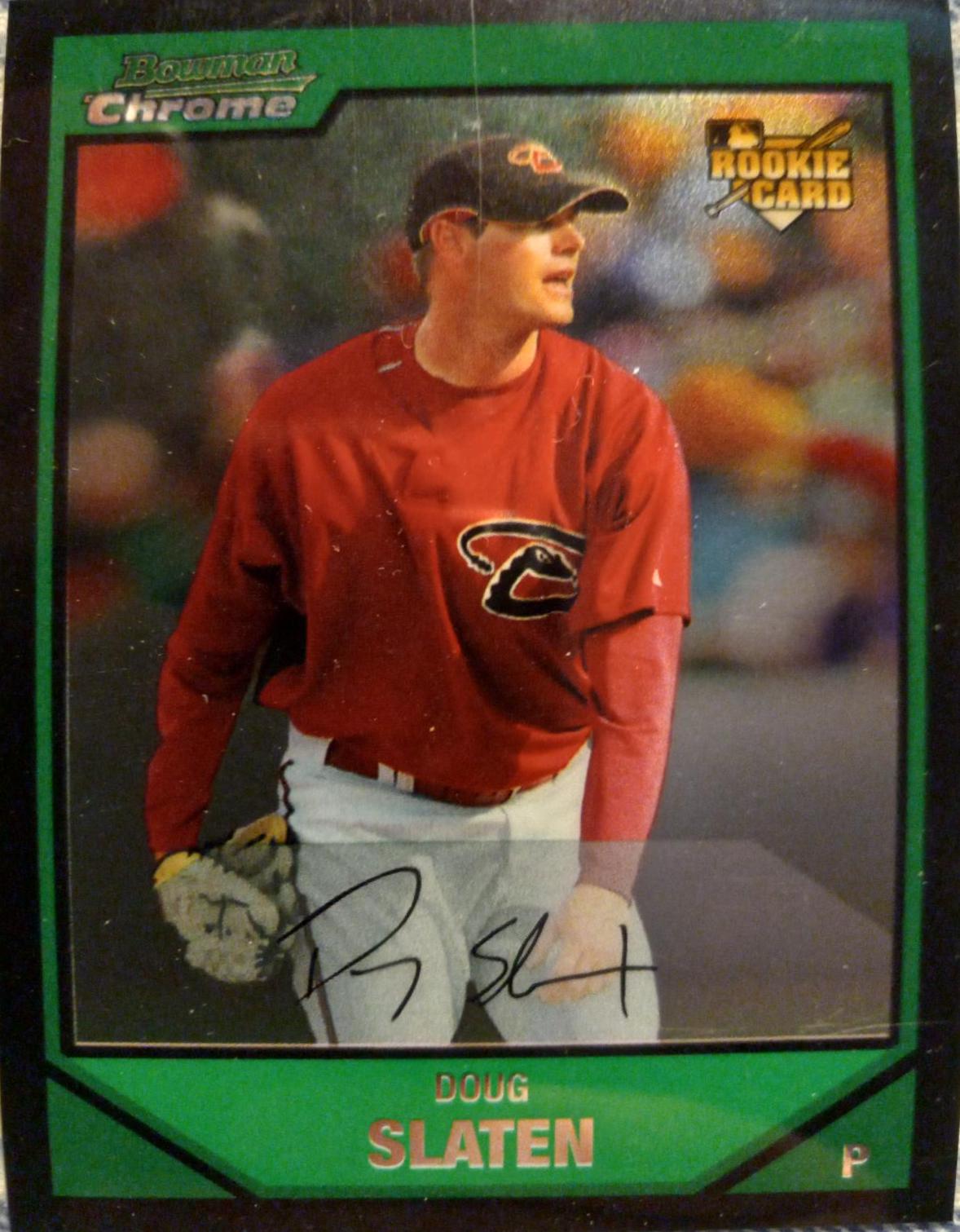 Doug Slaten #BDP28 Baseball Cards 2007 Bowman Chrome Draft Picks & Prospects