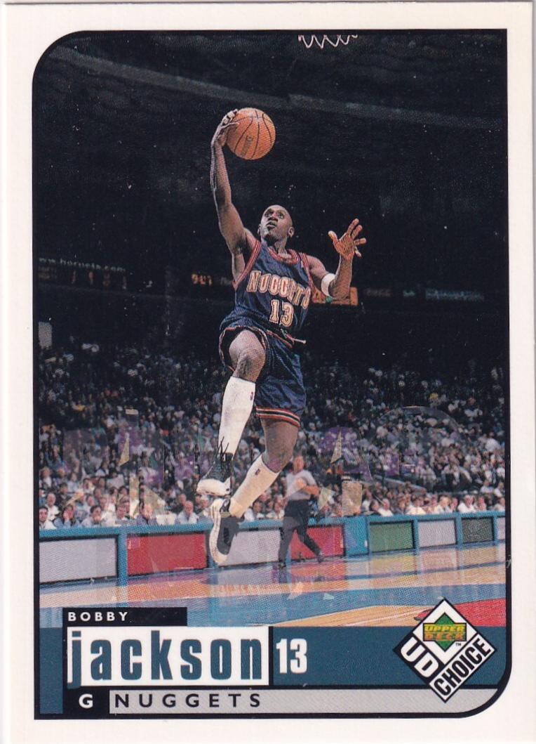 Bobby Jackson #34 1998-99 UD Choice Basketball