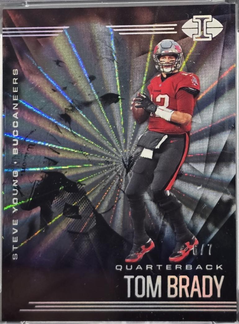 Steve Young / Tom Brady #1 2020 Panini Illusions Football