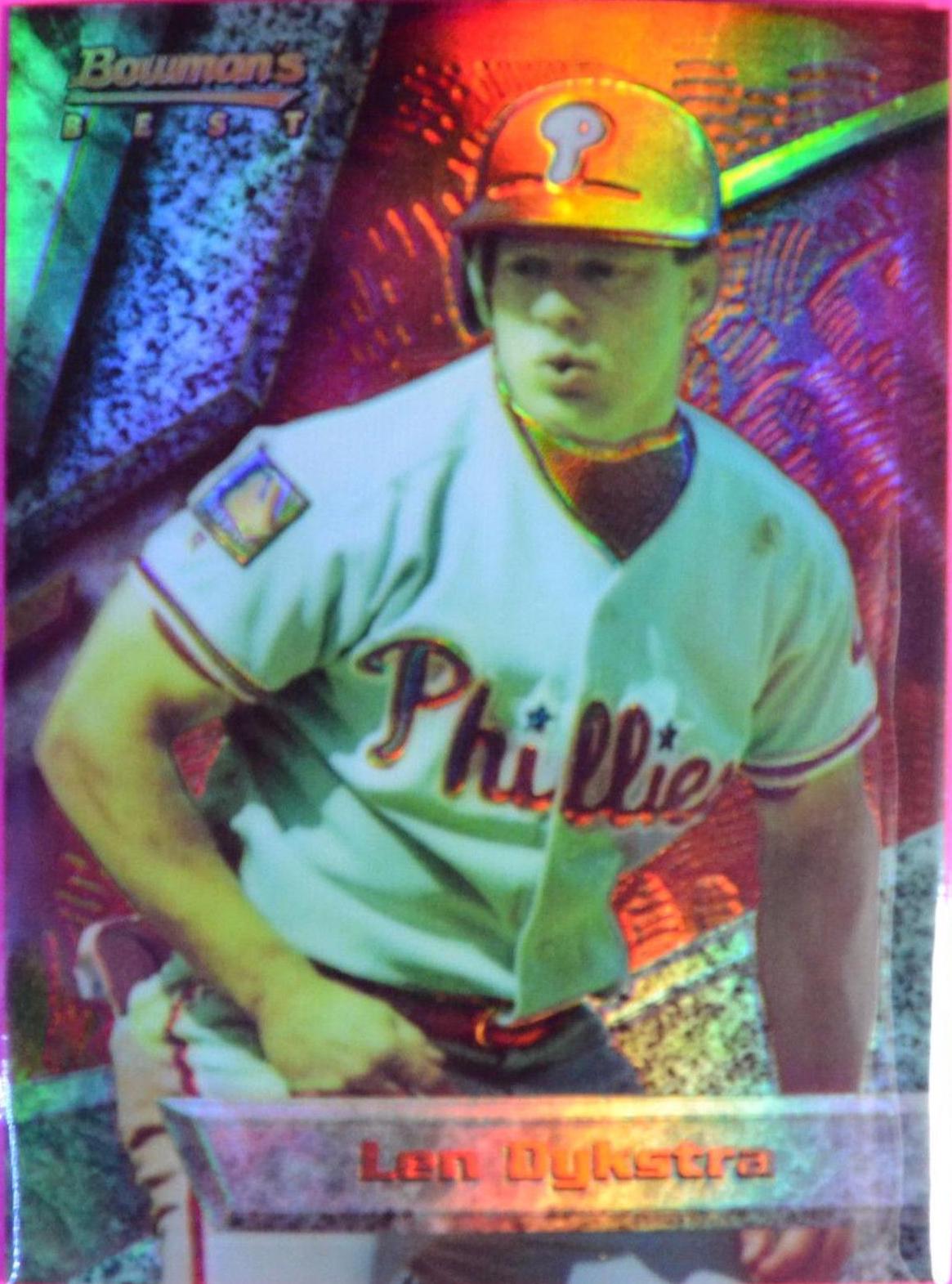 Len Dykstra [Red Refractor] #47