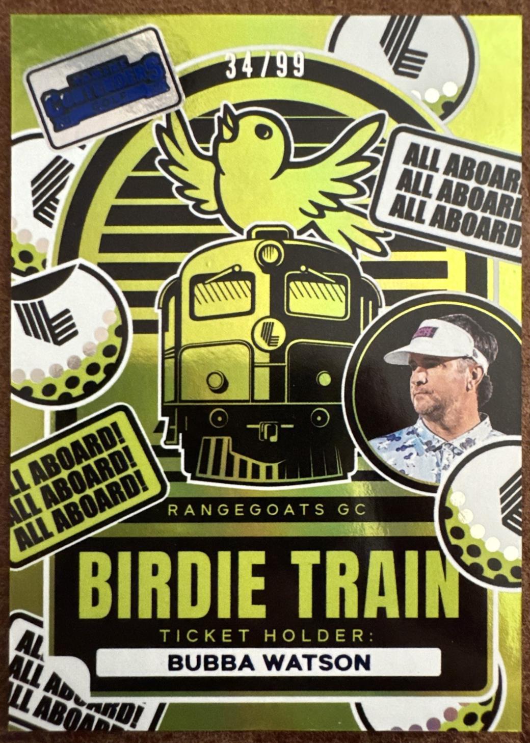 Bubba Watson #16 2026 Panini Contenders LIV Birdie Train Golf