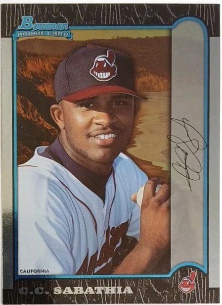 C. C. Sabathia #344 Baseball Cards 1999 Bowman International