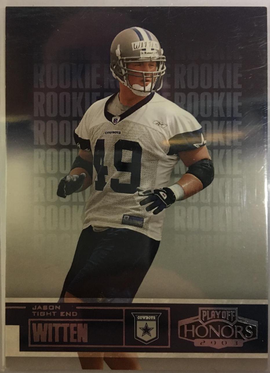Jason Witten #147 Football Cards 2003 Playoff Honors