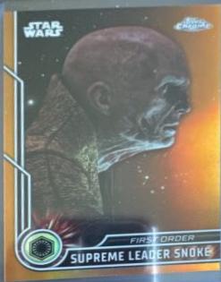 2023 Supreme Leader Snoke [Gold Refractor] #57