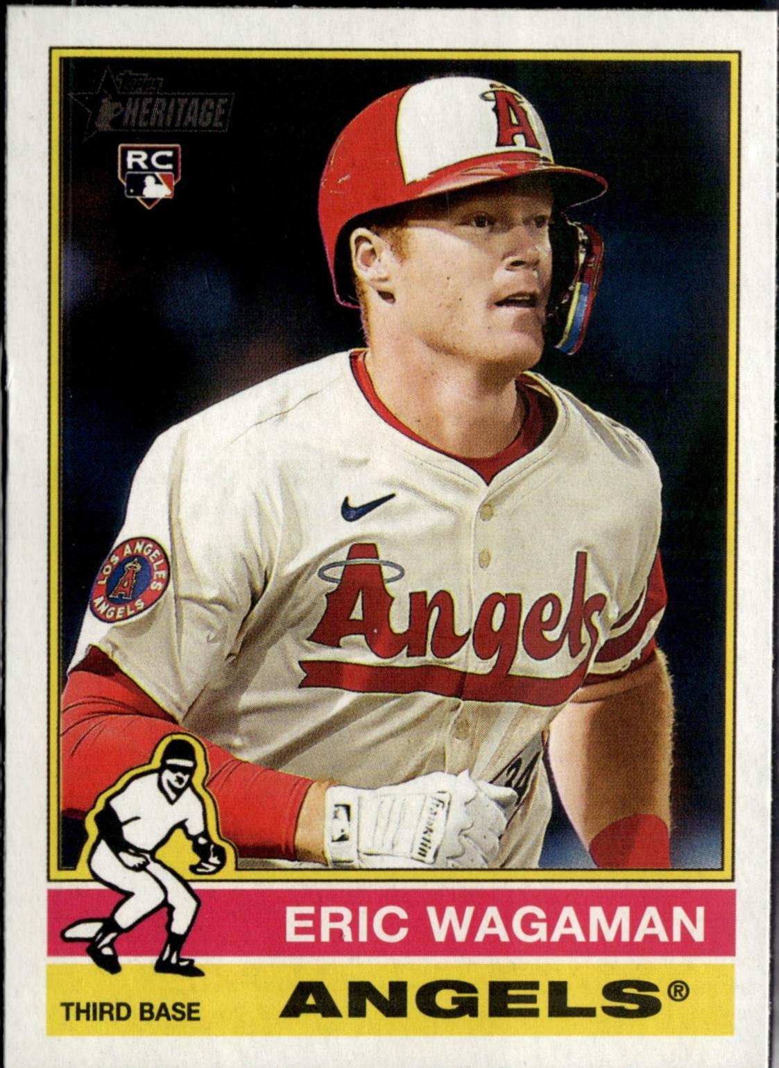 Eric Wagaman #260 Baseball Cards 2025 Topps Heritage