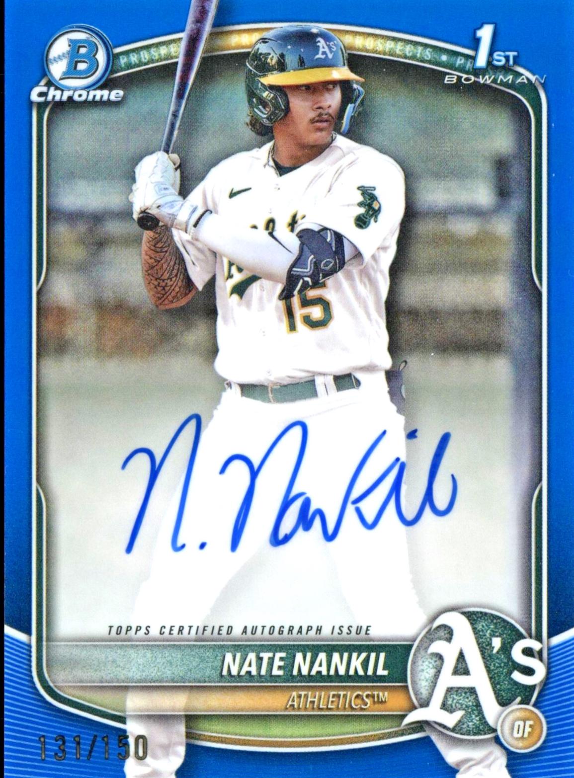 Nate Nankil [Blue] #CPA-NN