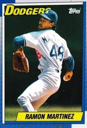 Ramon Martinez #62 Baseball Cards 1990 Topps