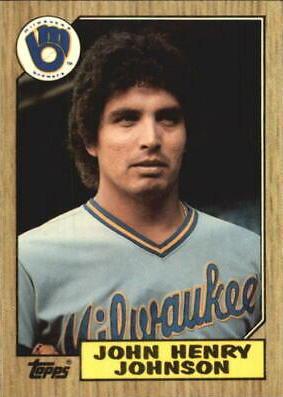 John Henry Johnson #377 1987 Topps Tiffany Baseball