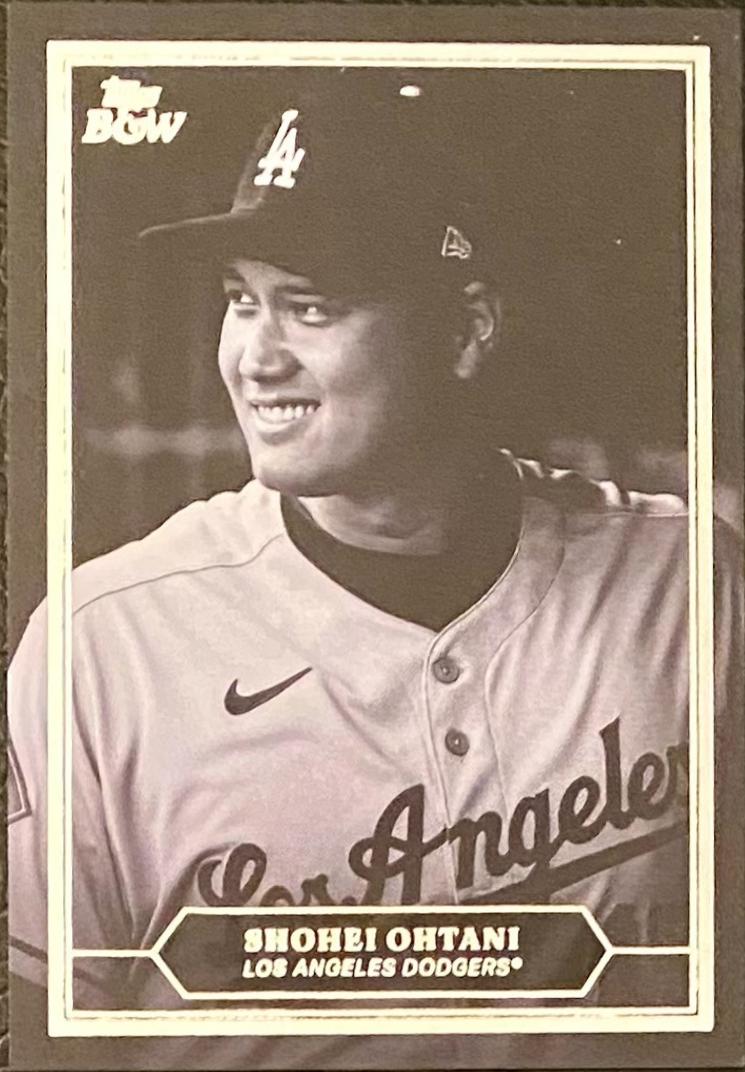 Shohei Ohtani #PP1 Prices | 2025 Topps Black and White Prized 