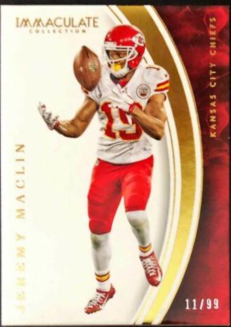 Jeremy Maclin #25 Football Cards 2016 Panini Immaculate