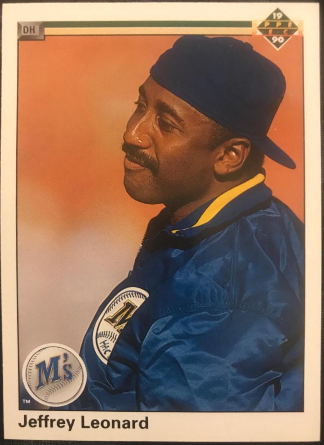 Jeffrey Leonard #331 Baseball Cards 1990 Upper Deck