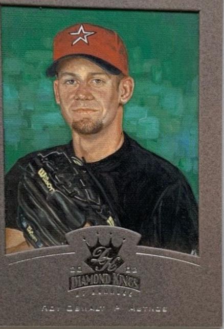 Roy Oswalt #27 Baseball Cards 2002 Donruss Diamond Kings