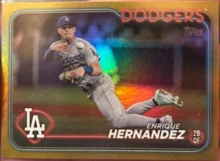 Enrique Hernandez [Gold Foil] (2024 Topps)