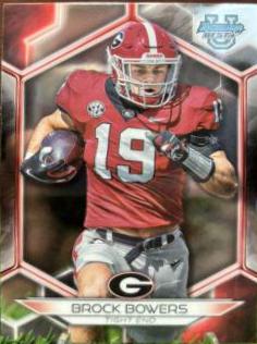 Brock Bowers #48 Football Cards 2023 Bowman's Best University