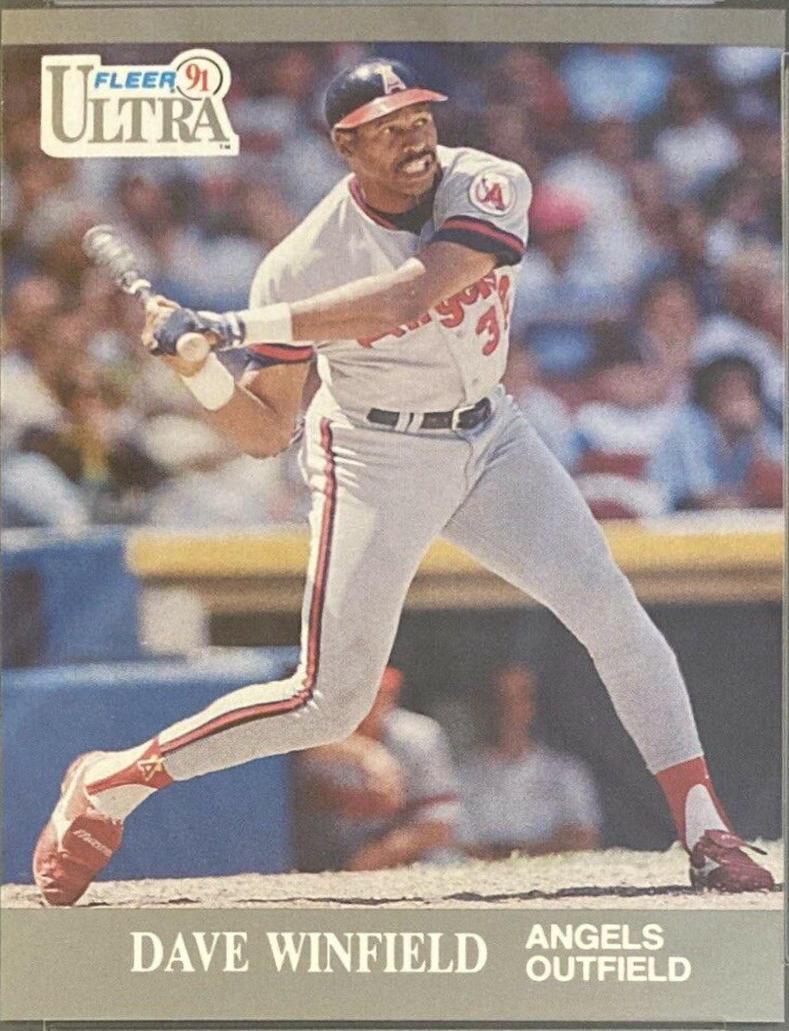 Dave Winfield #54 1991 Ultra Baseball