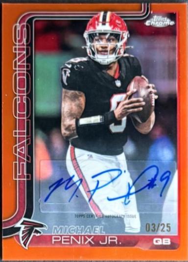 Michael Penix Jr. [Orange Refractor] #BA-MP