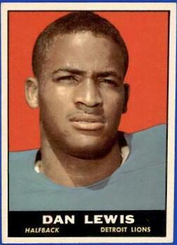 Dan Lewis #30 Football Cards 1961 Topps