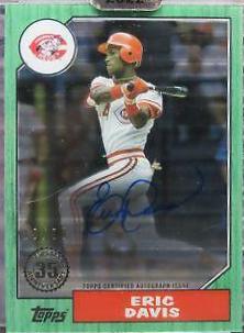 Eric Davis [Green] #87TBA-ED