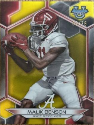 Malik Benson [Yellow] #87