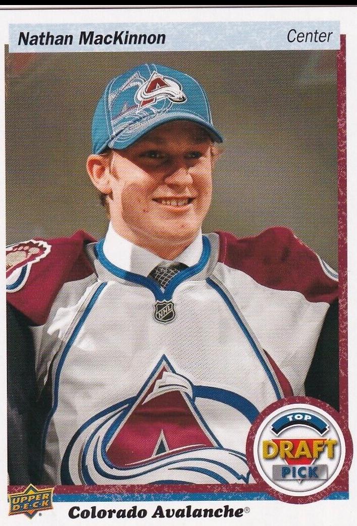 Nathan MacKinnon #DRAFT-47 Hockey Cards 2017 Upper Deck Top Draft Pick