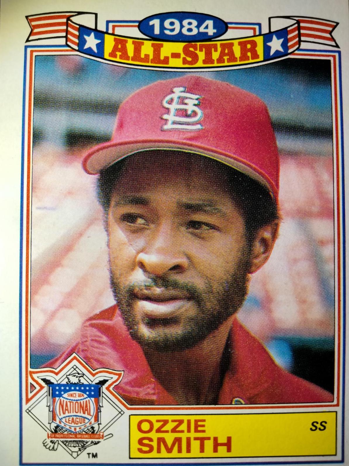 Ozzie Smith #5 Baseball Cards 1985 Topps All Star Glossy Set of 22