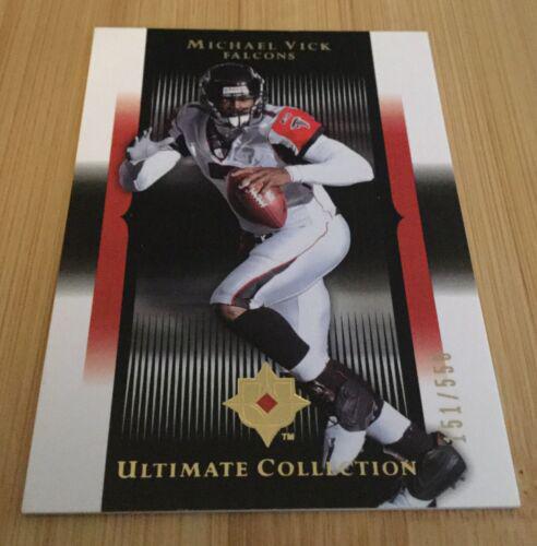 Michael Vick #4 Football Cards 2005 Upper Deck Ultimate Collection