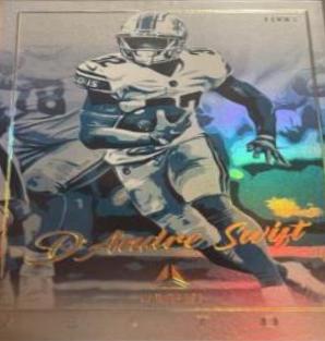 D'Andre Swift #VC-DSW Football Cards 2022 Panini Luminance Vector