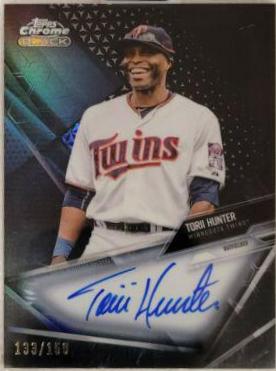Torii Hunter [Refractor] #CBA-TH