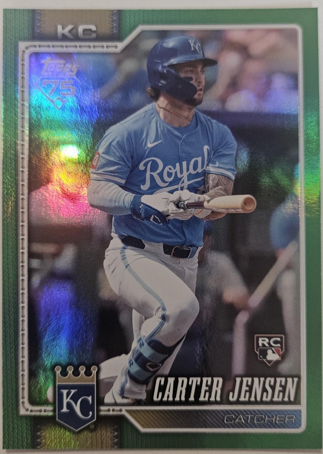 2026 Carter Jensen [Green Diamante Foil] #530