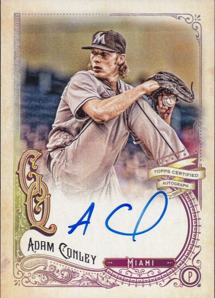 Adam Conley #GQA-AC Baseball Cards 2017 Topps Gypsy Queen Autographs