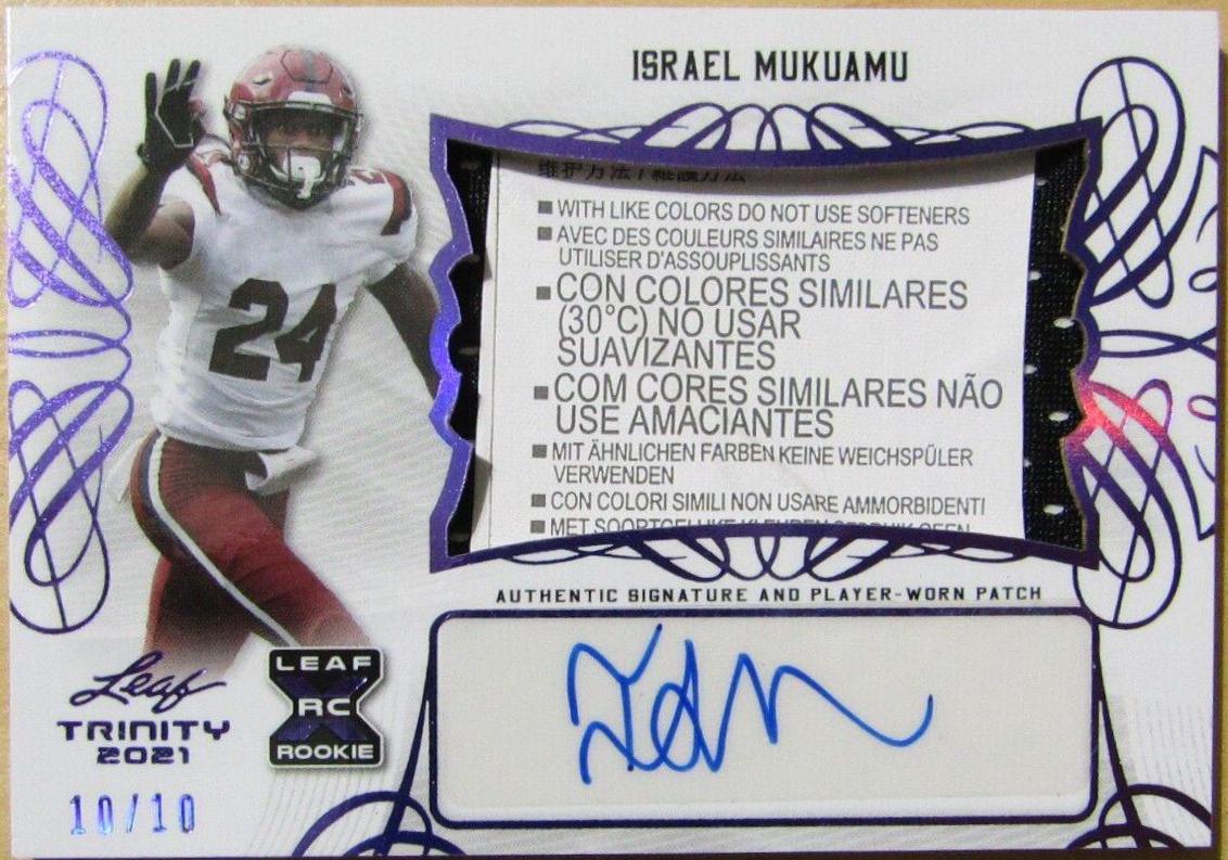 Israel Mukuamu [Purple] #PA-IM1