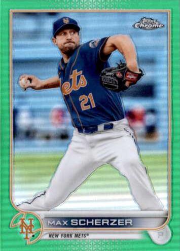 Max Scherzer [Green Refractor] #66