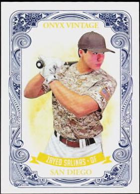 Zayed Salinas #OVZS 2021 Onyx Vintage Baseball