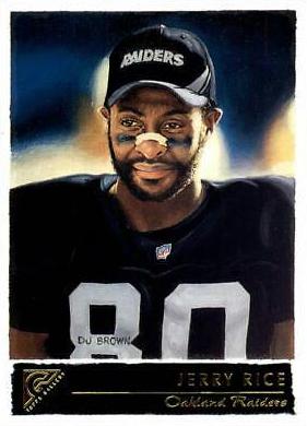Jerry Rice #20 Football Cards 2001 Topps Gallery