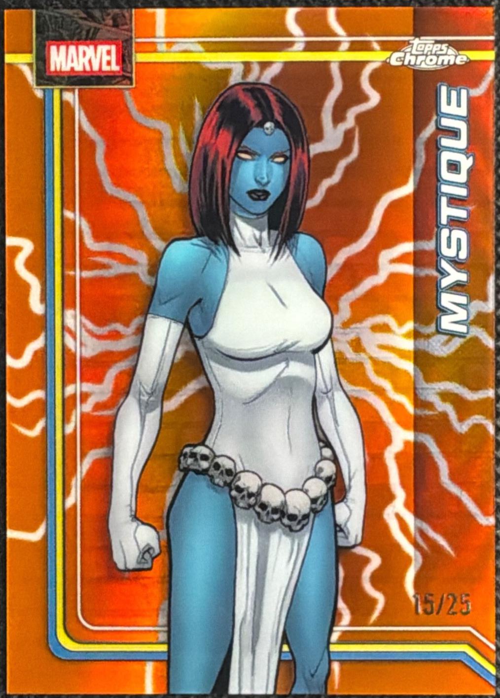 Mystique [Orange Lightning] #86 Prices | Marvel 2026 Topps Chrome