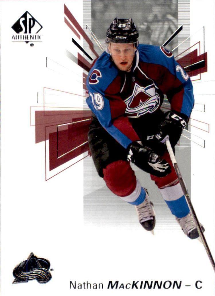 Nathan MacKinnon #3 Hockey Cards 2016 SP Authentic