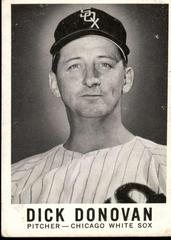Dick Donovan [Large Portrait] #72 Baseball Cards 1960 Leaf Prices