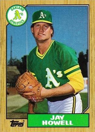 Jay Howell #391 Baseball Cards 1987 Topps