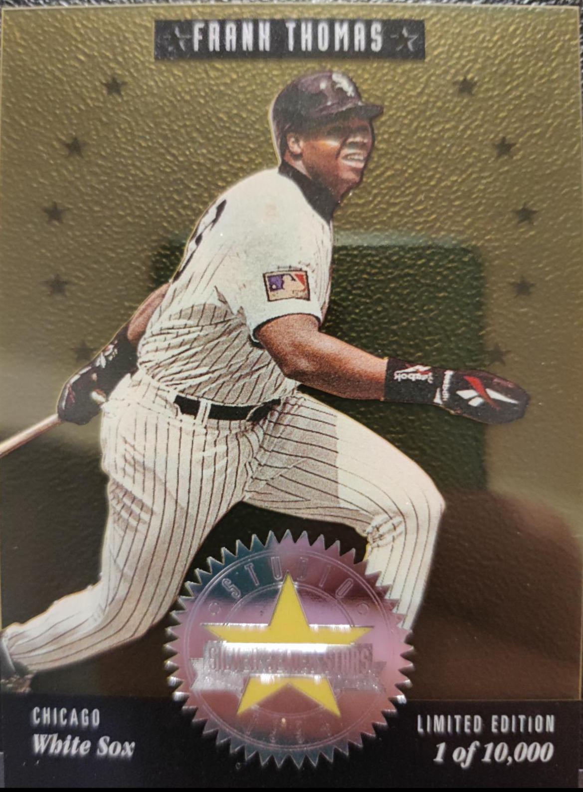 Frank Thomas #3 Baseball Cards 1994 Studio Series Stars
