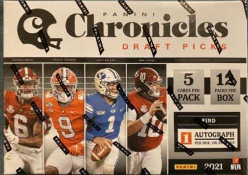 Mega Box Football Cards 2021 Panini Chronicles