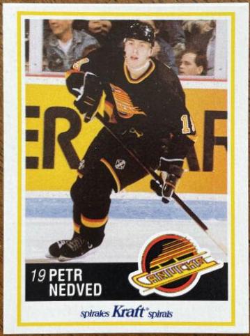 Petr Nedved #38 Hockey Cards 1990 Kraft