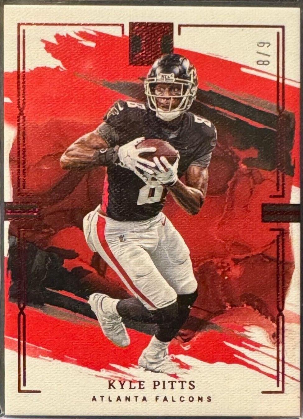 Kyle Pitts #5 Football Cards 2023 Panini Impeccable