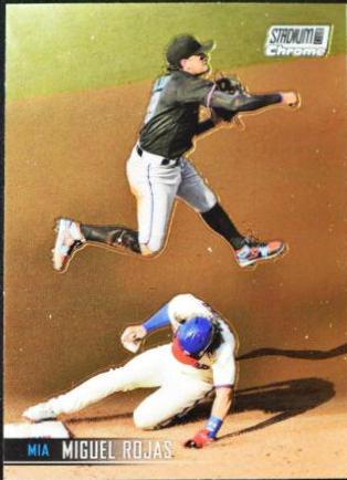 Miguel Rojas #286 2021 Stadium Club Chrome Baseball