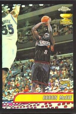 Aaron McKie [Black Refractor] #76