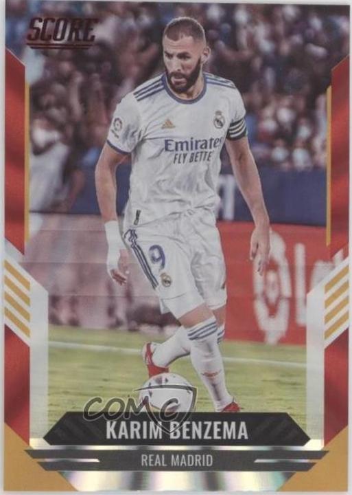 Karim Benzema #107 2021 Panini Score FIFA